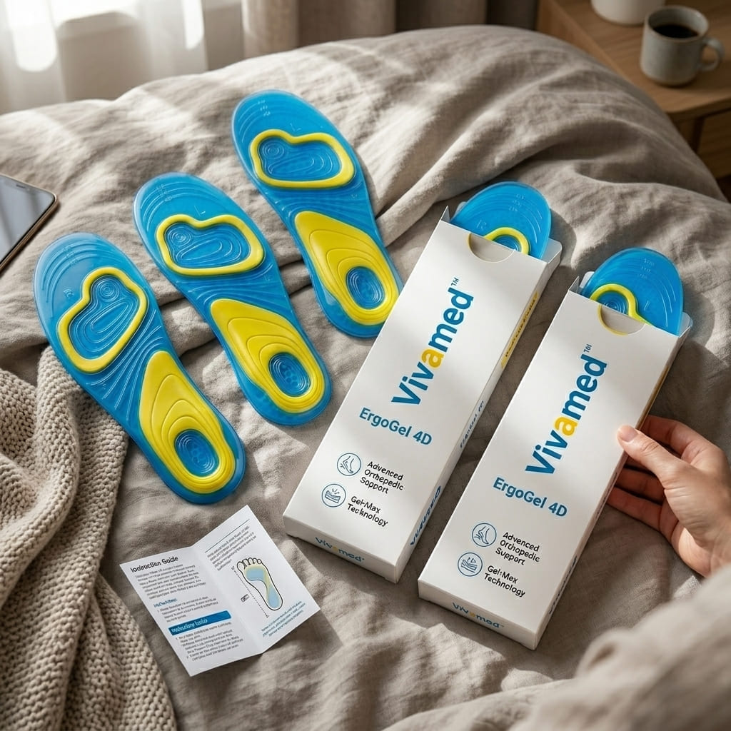[PROMOCJA 1+1 GRATIS] Vivamed ErgoGel™ 4D – Zapomnij o bólu stóp!