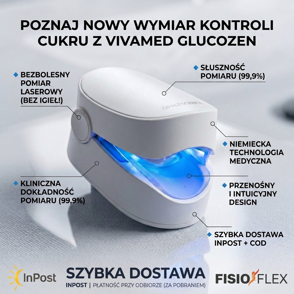 Glucocare™ | Kompletna kontrola 3 w 1: Codzienna wygoda bez kłucia i bólu